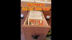 File cabinet comic book storage. Ultimate Comic Book Storage Cabinet Youtube