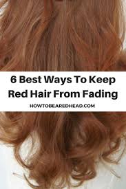 The 6 Best Ways To Keep Red Hair From Fading Fading Red Hair Red Hair Fade Red Hair Tips Blonde Hair With Red Tips