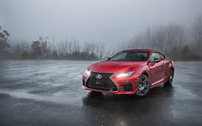 The 2019 lexus rc 350 has the look of an exotic sport coupe, but this isn't something that's going to outgun a porsche 911. Download Wallpapers Lexus Rc F 2019 Red Sports Coupe Front View New Red Rc F Japanese Sports Cars Lexus For Desktop Free Pictures For Desktop Free