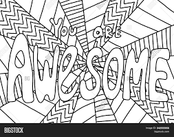 There are tons of great resources for free printable color pages online. You Awesome Coloring Image Photo Free Trial Bigstock