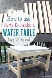 Diy outdoor ashtray with lid. How To Build A Diy Sand And Water Table Easy Sensory Table With Lids