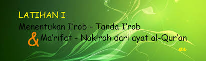 Soal Nahwu Latihan