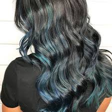 Black is perfect for bright highlights. 17 Gorgeous Blue Black Hair Ideas You Ll Want To Try Now Hair Com By L Oreal