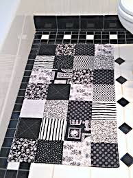 Bath Rugs Black And White Bathroom Rug Your Place To Buy And Sell All Things Handmade White Bathroom Rug Dorm Room Rugs Laundry Room Rugs