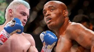 Anderson silva, right, outlanded julio cesar chavez jr. Anderson Silva Vs Julio Cesar Chavez Jr Rumored Boxing Match In June