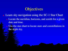 constellation sky familiarization ppt download