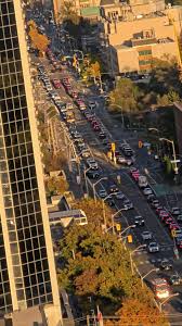 bloor st w at rush hour