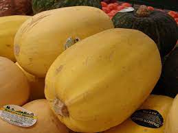 Spaghetti squash (also termed as winter squash), contains very low amounts of carbohydrates and hence it is one of the most popular ingredients in low carb dishes. Spaghetti Squash Wikipedia