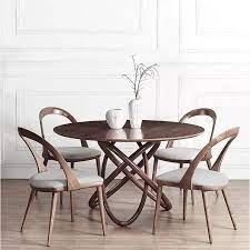 From bright and modern to traditional and subtle, our selection of kitchen chairs presents you with endless options. China New Modern Dining Room Furniture Round Solid Ash Wood Dining Tables 4 6 Chairs Set China Wooden Dining Table Dining Room Table