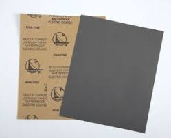 China Bingyang Brand Sandpaper Waterproof Sandpaper For Auto