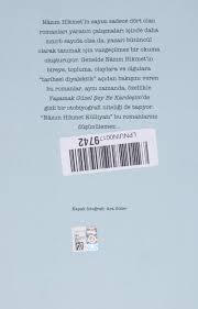 Şiiri nazım'la öğrendim, şiiri nazım'la sevdim. Yasamak Guzel Sey Be Kardesim Turkish Edition Nazim Hikmet Ran 9789750804465 Amazon Com Books