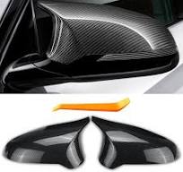 M Sport Side Carbon Fiber Mirror Cover Caps Replacement for 2014-2019 BMW M4/F82 F83 M3/F80 M2/F87 Accessories Exterior Trim Body Parts Tuning, 1Pair ...