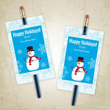 Holiday Glow Stick Pencil Tag Printable Personalized In 2021 Christmas Tags Printable Diy Holiday Party Preschool Gifts