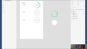 how to create a progress ring in adobe xd