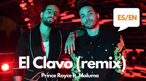 Luis fernando londoño, marlli arias is a colombian singer and songwriter. Prince Royce Ft Maluma El Clavo Remix Lyrics Letra English Spanish Translation Meaning Youtube