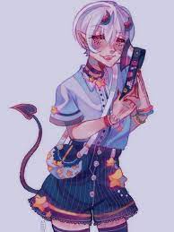 Maybe you would like to learn more about one of these? Demon Boy Mikarinuu Illustrations Art Street