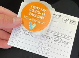 Use as employee badge stickers or as patient giveaways! California Offers Digital Record Of Coronavirus Vaccination Kpbs