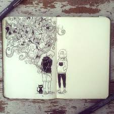 Lo Que Un Simple Gesto Puede Significar 3 Dibujar Arte Pintura Y Dibujo Ilustraciones