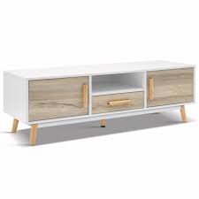 It's a center of attraction and help you to plan the perfect family entertainment time. Tv Cabinet Entertainment Unit Stand Storage Drawer White Wooden 120cm Bunnings Australia