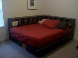 There is so much to love about this storage bed. Dreamin For Even Sunnier Tomorrow Diy Platform Bed Diy Pallet Bed Corner Bed Frame