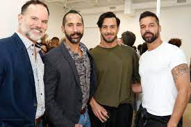 Ricky martin began appearing in commercials at age six. Ricky Martin Leaves Dallas Bigwigs Slack Jawed At His Star Artist Husband S Opening Everyone Wants To Live La Vida Loca