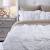 Modern White Quilt