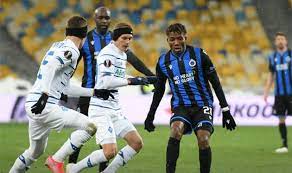 Обзор первого матча 1/16 финала лиги европы. Dinamo Kiev Obmenyalos Golami S Bryugge V Pervom Matche 1 16 Finala Ligi Evropy Football Ua
