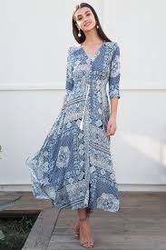 Half Sleeve Print Summer Dress Long Elastic Causal Beach Women Dress Maxi 2018 Spring Button Boho Dress Female Vestidos M Maxi Dress Pattern Boho Dress Dresses