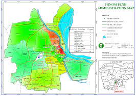 Phnom Penh Map 2019 Pdf Map Of Phnom Penh Capital, Cambodia [24]. | Download Scientific Diagram