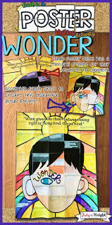 Wonder By R J Palacio Novel Study Writing Activity Poster Group Project Novel Studies Wonder Activities Writing Activities