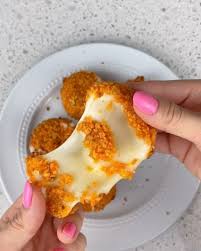 Food Tasty Recipe On Instagram Doritos Crusted Babybel Fried Cheese By Sweetportfolio Melty And Cheesy Delicious Cheese Fries Food Doritos Recipes