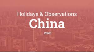 Some tourist attractions and restaurants in london may also be closed or may observe shortened hours. China S 2020 Public Holiday Schedule Chengdu Expat Chengdu Expat Com