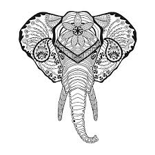 Olifant schattige dieren kleurplaat dieren. Leuke Pinguin Volwassen Antistress Kleurplaat Zwart Wit Hand Getrokken Doodle Dier Etnische Patroon Vector Afrikaans Indisch Totem Stammen Zentangle Ontwerp Schets Voor Tattoo Poster Print T Shirt Royalty Vrije Cliparts Vectoren En Stock