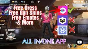 Available skins in the skin tools pro free fire no doubt, here you can select your desired skins from the many choices. How To Get Free Dress Emotes Gun Skins In Free Fire Skin Tool Pro App Id Ban Or Not Youtube
