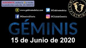 Horóscopo de aries es cuando empiezas a anteponer tu reputación a todo lo demás cuando empiezan a surgir los problemas. Horoscopo Diario Geminis 15 De Junio De 2020 Youtube