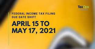The due date for these 2021 payments are april 15, june 15, september 15, and january 15 (2022). Federal Tax Day For Individuals Shifts To May 15 Taxops