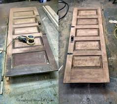Refinishing An Old Door For My New Guest Bedroom And Library Old Wood Doors Refinish Door Old Wooden Doors