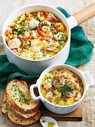 Fisch Stew Mit Allerlei Gemuse Rezept Lecker Rezept Rezepte Fisch Rezepte Gesund Fischeintopf