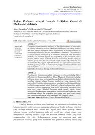 Contoh konkrit dari lembaga pendidikan madrasah adalah madarasah ibtidaiyah (mi), madrasah tsanawiyah (mts), dan madrasah aliyah haningsih, sri. Pdf Kajian Resilience Sebagai Dampak Kebijakan Zonasi Di Madrasah Ibtidaiyah