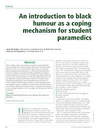 My girlfriend wanted a marriage just like a fairy tale. Pdf An Introduction To Black Humour As A Coping Mechanism For Student Paramedics