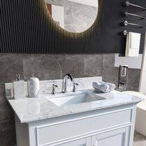 Shop items you love at overstock, with free shipping on everything* and easy returns. 92 Inch Bathroom Vanity Tops You Ll Love In 2021 Wayfair