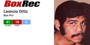 BoxRec: Leoncio Ortiz
