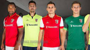 Pes 2013 sc braga kit 2016/2017. Sc Braga 2015 16 Lacatoni Home And Away Kits Football Fashion Soccer Shirts Football Sc Braga