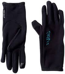 Rab Power Stretch Contact Gloves Women Black 2019 Sport