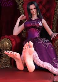 Boa hancock feet pics