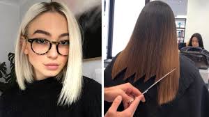 Looking for some new cute short haircuts and ideas for your short hair? 10 Cute Haircuts And Color Transformations For Girls Hair Ideas Tutorials 2019 Youtube