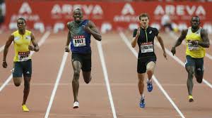 Just watch his face as he looks at the clock at the end of a race, his. Usain Bolt Stark Wie Dreieinhalb Pferde Wissen Sz De