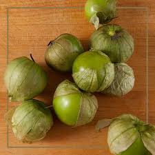 Cut away the stem area with the paring knife. Tomatillos The Best Way To Pick Out A Ripe Tomatillo Is To Look For A Very Tight Husk In Good Condition Not Brown Or W Roasted Tomatillos The Husk Tomatillo