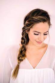 Go for a regular single braid or play around with different types of braids and pigtails! 5 Easy Summer Hairstyles For Moms