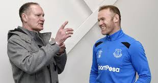 Paul john gascoigne (born 27 may 1967), nicknamed gazza, is a former england international footballer. Paul Gascoigne Enjoys Wayne Rooney Reunion At Finch Farm Liverpool Echo
